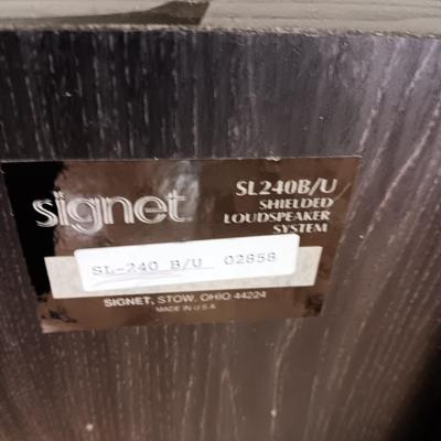 SIGNET SURROUND SOUND SPEAKERS AND MILLER & KREISEL SUBWOOFER