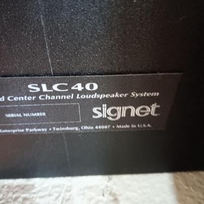 SIGNET SURROUND SOUND SPEAKERS AND MILLER & KREISEL SUBWOOFER
