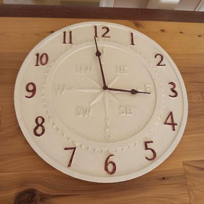 SPRINGFIELD THERMOMETER AND CLOCK