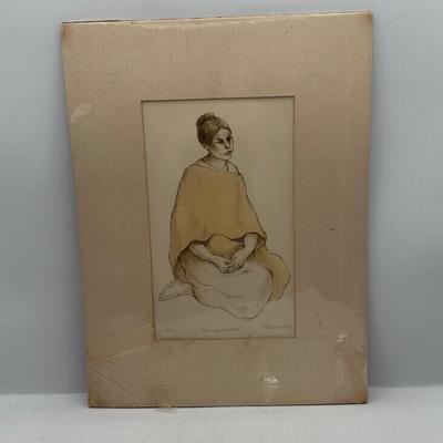 Framed Limited Edition Print “Tranquilidád” by Riva Wolf