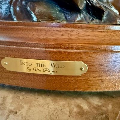 Vic Payne Bronze “Into The Wild” 30/35