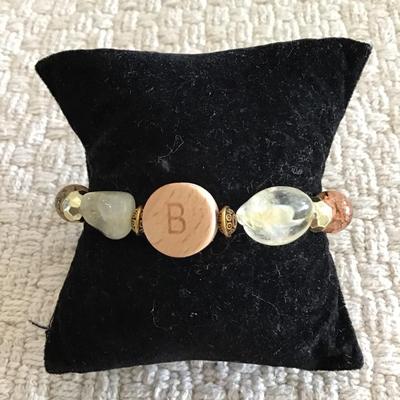 Cute beaded stretch bracelet