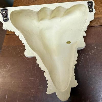 Lot of 3 Display Shelves Plaster Chalkware
