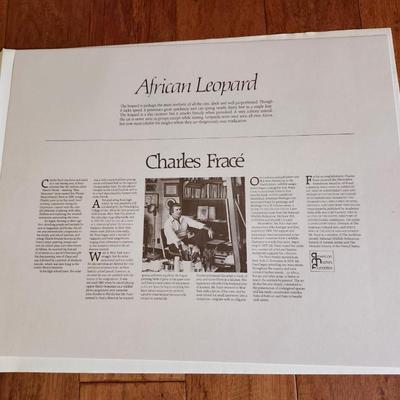 Sale Photo Thumbnail #500: 16 x 20 inches
Limited Edition Print by
Charles Frace’
Published by the American Masters Foundation’
Jacketed = in a closed envelope to protect the print
Signed = Signature on the print, pencil signed