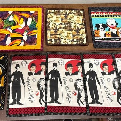 Hand-crafted Pot Holder Lot - 7pcs