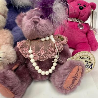Mixed Lot of 5 Plush Teddy bears