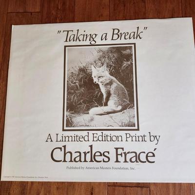 Sale Photo Thumbnail #503: 1897/3950, with affadvit 
20 x 24 inches
Limited Edition Print by
Charles Frace’
Published by the American Masters Foundation’
Jacketed = in a closed envelope to protect the print
Signed = Signature on the print
LETTER OF LIMITED EDITION – LOA