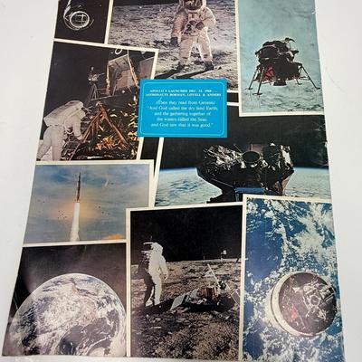 Vintage Commemorative Photo Album for Apollo 8, 9, 10 and 11.
