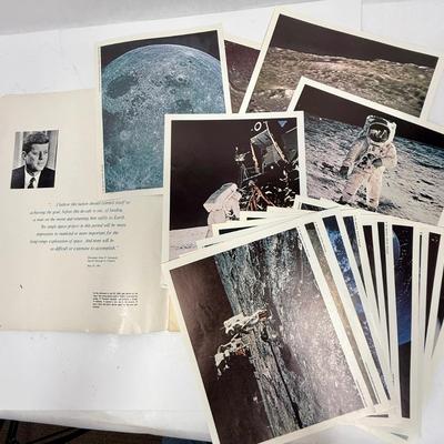 Vintage Commemorative Photo Album for Apollo 8, 9, 10 and 11.