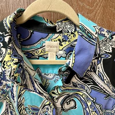 Vintage Top by Chico's Size 1.5 which is equivalent to size 10 USA