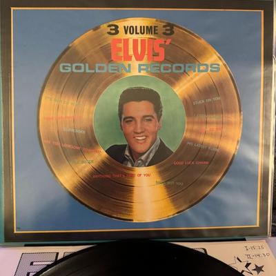 Sale Photo Thumbnail #44: Elvis' Golden Records Volume 3 by Elvis Presley. 
Here's some information about this classic album:
Release and Content: Released by RCA Victor on August 12, 1963, as LPM/LSP-2765, it is the third installment in Elvis's "Golden Records" compilation series