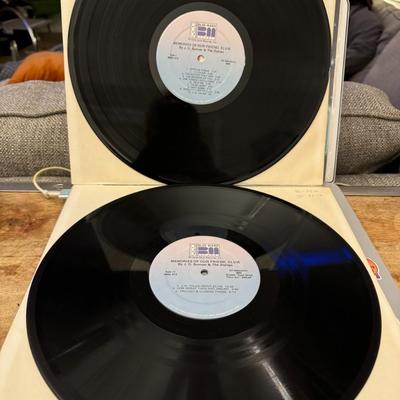 Sale Photo Thumbnail #145: "J.D. Sumner and The Stamps Present Memories of Our Friend Elvis Live On Stage". 
Here's some information about this vinyl record:
Artists: J.D. Sumner & The Stamps, and The TCB Band.
Album Title: Memories Of Our Friend Elvis.
Format: It is a 2xLP (double