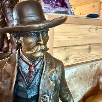 Vic Payne Bronze Wyatt Earp 'The Walk, Tombstone' 1881