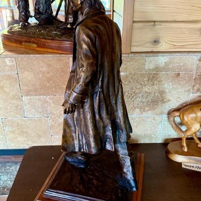 Vic Payne Bronze Wyatt Earp 'The Walk, Tombstone' 1881