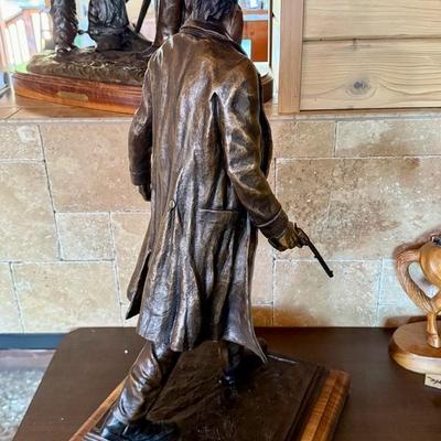 Vic Payne Bronze Wyatt Earp 'The Walk, Tombstone' 1881