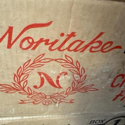 2 Unopened Boxes of Vintage Noritake Burlington China - 192 Pieces