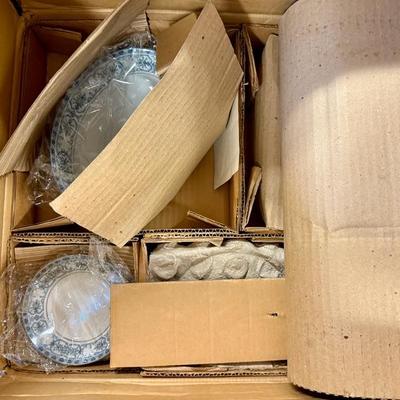 2 Unopened Boxes of Vintage Noritake Burlington China - 192 Pieces