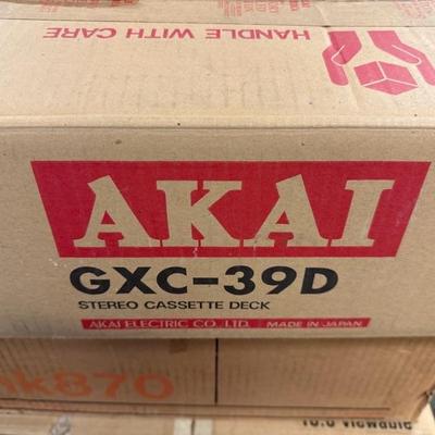 Vintage AKAI - GXC 39D - Original Box