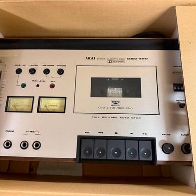 Vintage AKAI - GXC 39D - Original Box