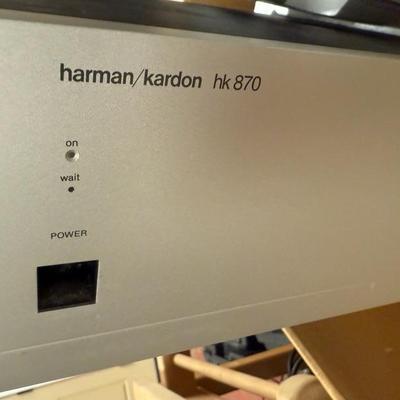 Harmon Kardon HK870 Stereo Amplifier in box