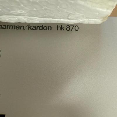 Harmon Kardon HK870 Stereo Amplifier in box