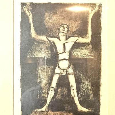 Georges Rouault Lithograph Titled " Le Jongleur
