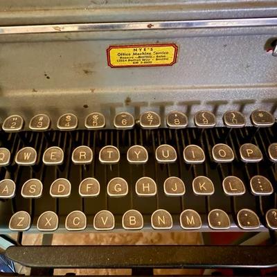 Vintage Royal Typewriter on Stand