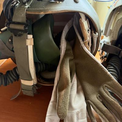 Vintage Air Force Fighter Pilot Helmets - Vietnam