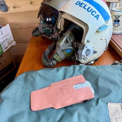 Vintage Air Force Fighter Pilot Helmets - Vietnam