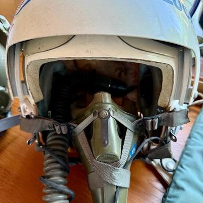 Vintage Air Force Fighter Pilot Helmets - Vietnam