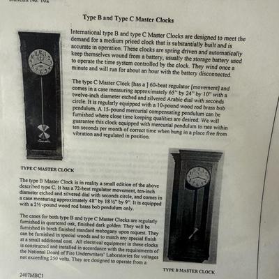 Antique - The International Electric Self Winding Clock
