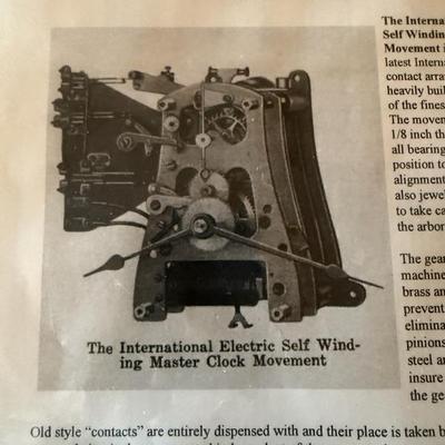 Antique - The International Electric Self Winding Clock