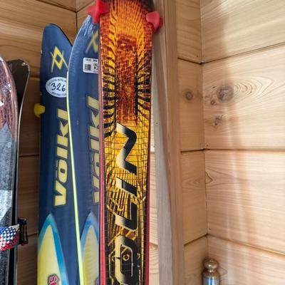 Ski Closet Lot to Incl: Volkl, Soloman, Olin & More...