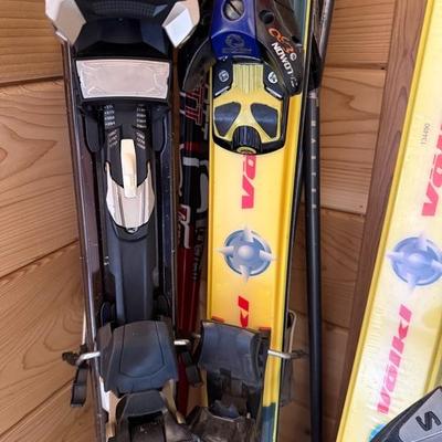 Ski Closet Lot to Incl: Volkl, Soloman, Olin & More...