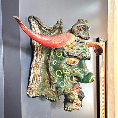 Vintage Devil Mask