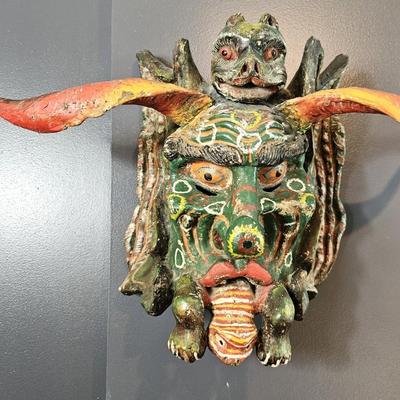 Vintage Devil Mask