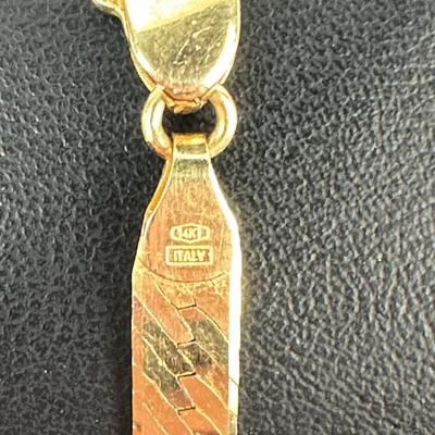 Lot 2: 14kt Italian Gold Necklace - 17g