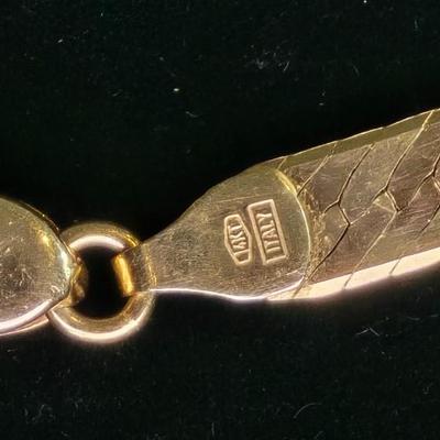 Lot 2: 14kt Italian Gold Necklace - 17g