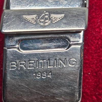 Lot 5: Breitling Chrono Cockpit Two-Tone Men's Watch - 18KT Gold Accents