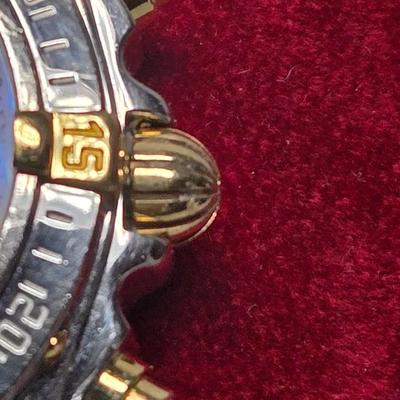 Lot 5: Breitling Chrono Cockpit Two-Tone Men's Watch - 18KT Gold Accents