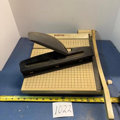 Paper Cutter and Hole Punch