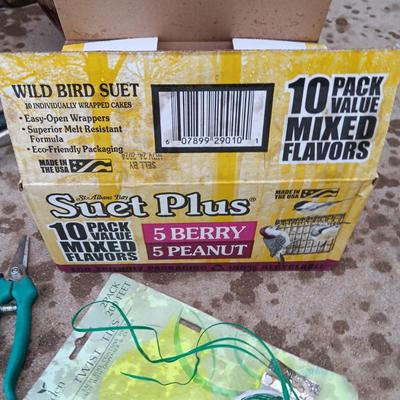BIRD FEEDER BIRD FOOD FLOWER POTS AND MOREAND MORE