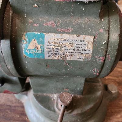 Alltrade 5" Machinist Vise 300-V-5
