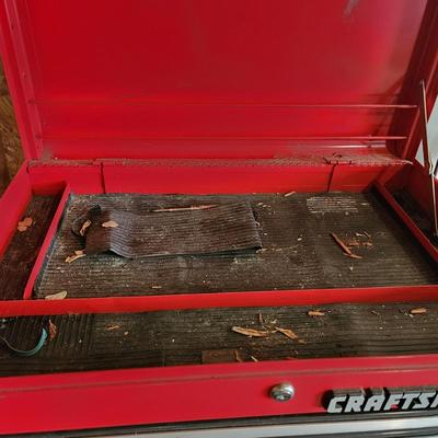 Craftsman 11 Drawer Tool Chest Cabinet 2 piece with Keys Cabinet 1
