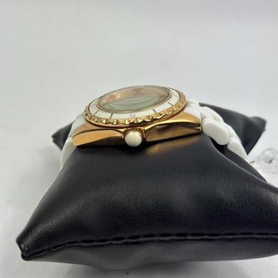 Lot 30: Stauer Lady's Watch with Ceramic Band