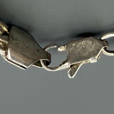 Lot 44: Sterling Silver Link Bracelet - 10g
