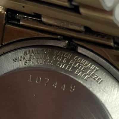 Lot 45: Vintage Hamilton Quartz Electronic Watch