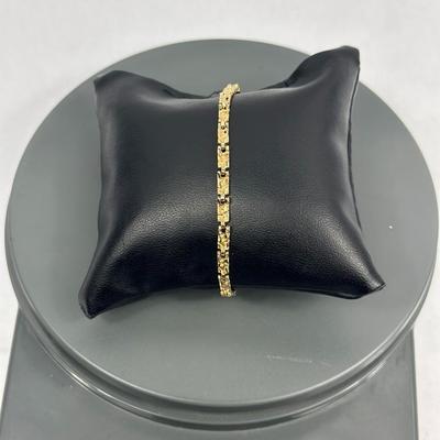 Lot 51: 14k Gold Bracelet - 7g