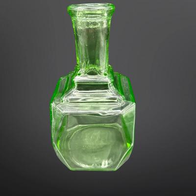 Uranium Glass Decanter