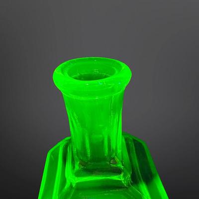 Uranium Glass Decanter
